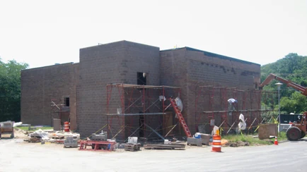 Renovations of the Effluent Pumping Station garage
