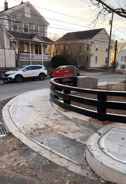 Stone Masonry Wall Rehabilitation U.S. Rt. 1 — view 2