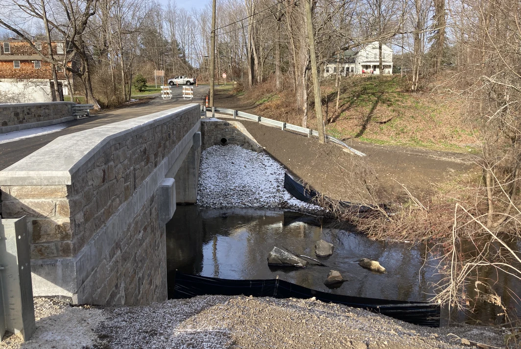 Replacement of Tobey Hill Road Bridge over Whiting River — view 1